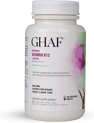 Vitamine b12 sèche 1 000 mcg (végétarienne) complément alimentaire pour soutenir le métabolisme. DIAYTAR COTE D'IVOIRE, le site qui rend le shopping abordable pour tous ! Découvrez des offres incroyables sur une variété de produits essentiels, de la maison aux dernières tendances mode, en passant par l'électroménager et l'informatique. Ne manquez pas nos offres limitées et économisez gros sur vos achats en ligne !