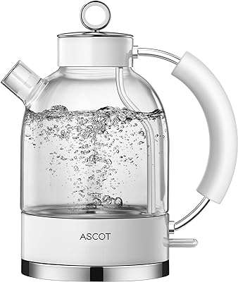 Bouilloire électrique en verre ascott cadeau pour homme femme famille chauffe thé borosilicate de 16 l et bouilloire. Besoin de faire des économies ? Faites confiance à DIAYTAR COTE D'IVOIRE, la boutique en ligne discount idéale pour toutes vos envies. Parcourez notre gamme complète de produits, allant de la maison à l'électroménager, de l'informatique à la mode et aux gadgets, et découvrez des offres irrésistibles. Achetez en toute confiance, car la satisfaction de nos clients est notre priorité absolue.