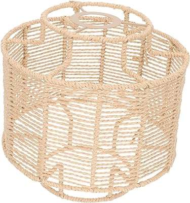 Plafonnier suspendu en rotin tissé antique plafonnier rotin ombragé. DIAYTAR COTE D'IVOIRE, votre destination incontournable pour des produits discount de qualité. Que vous recherchiez des articles pour la maison, l'électroménager, l'informatique, la mode ou les gadgets, notre boutique en ligne saura répondre à tous vos besoins sans vous ruiner !