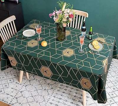 Nappe en vinyle résistante à l'eau nappe en plastique l'huile et aux déversements. DIAYTAR COTE D'IVOIRE  est votre allié pour des achats discount de qualité. Explorez notre boutique en ligne et découvrez notre gamme complète de produits pour la maison, l'électroménager, l'informatique, la mode et les gadgets, le tout à des prix avantageux qui ne sacrifient pas la qualité.