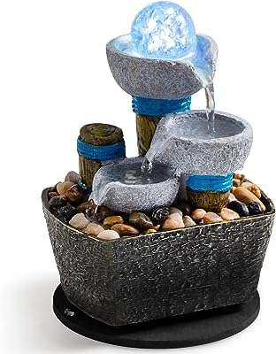 Fontaine de méditation en cascade table pour l'intérieur la maison le bureau les loisirs. DIAYTAR COTE D'IVOIRE  - Votre destination en ligne pour des achats malins. Avec notre sélection de produits discount, allant de la maison à l'électronique, de la mode à l'informatique, vous pouvez économiser tout en comblant vos besoins. Ne manquez pas nos offres spéciales et réalisez des économies considérables dès aujourd'hui!