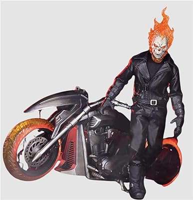 Figurine d'action collective réaliste mezco ghost rider et hell cycle one 12 avec image. DIAYTAR COTE D'IVOIRE  - Votre guichet unique pour des achats discount en ligne. Découvrez notre catalogue diversifié regorgeant de produits pour la maison, l'électroménager, l'informatique, la mode et les gadgets, le tout à des prix avantageux. Naviguez facilement sur notre site convivial et trouvez les meilleures offres pour vos besoins du quotidien.