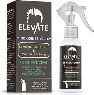 Spray pour la croissance des cheveux elevit 5 % minoxidil  . Vous cherchez des produits discount sans compromis sur la qualité ? DIAYTAR COTE D'IVOIRE  répond à vos attentes en offrant une large gamme d'articles pour tous les besoins, des appareils électroménagers aux gadgets dernier cri. Explorez notre catalogue en ligne et trouvez tout ce dont vous avez besoin à prix cassés.