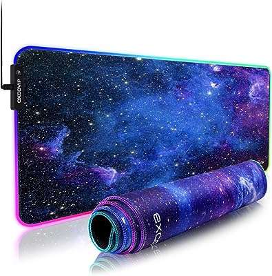 Tapis de souris de jeu excovibe rgb grande table de bureau étendue à. Rendez votre shopping en ligne encore plus satisfaisant avec DIAYTAR COTE D'IVOIRE . Notre boutique propose une grande variété de produits discount pour tous les aspects de votre vie, de l'équipement de la maison aux gadgets à la mode. Profitez de nos prix compétitifs et trouvez des offres incroyables sur tous vos achats !