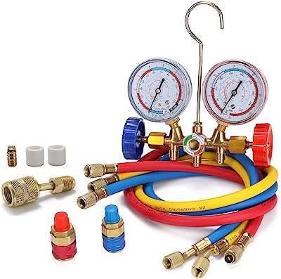 Kit de compteur de fréon de collecteur de réfrigérant à charnière 3 voies pour instruments. DIAYTAR COTE D'IVOIRE  - votre partenaire pour un shopping discount en ligne réussi. Parcourez notre assortiment complet de produits discount, incluant tout ce dont vous avez besoin pour la maison, l'électroménager, l'informatique, la mode et les gadgets. Profitez de nos prix avantageux et faites des économies sur vos achats en ligne, sans compromis sur la qualité.