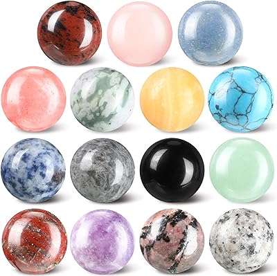 Nuenen 15 pièces 1 pouce sphères de pierres précieuses en cristal. À la recherche de bons plans ? Ne cherchez plus, DIAYTAR COTE D'IVOIRE  est là pour vous ! Naviguez à travers notre boutique en ligne proposant une large sélection de produits discount, des articles pour la maison à l'électroménager, en passant par l'informatique, la mode et les gadgets branchés.