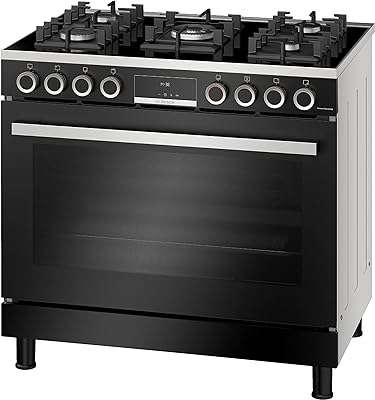 Cuisinière à gaz complète bosch série 8 90 x 60 cm. DIAYTAR COTE D'IVOIRE  : votre boutique en ligne discount préférée ! Faites des économies sur des articles essentiels pour votre vie quotidienne, de l'électroménager à l'informatique en passant par la mode et les gadgets. Ne cherchez plus, les meilleurs prix sont chez nous !