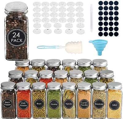 Bocaux à épices en verre 9o9 avec couvercles shaker 24 bouteilles carrées de 120. À la recherche de bons plans ? Rendez-vous sur DIAYTAR COTE D'IVOIRE, votre partenaire en ligne pour des produits discount de qualité. Parcourez notre large éventail de produits, allant de l'électroménager de pointe à la mode tendance, et profitez d'économies incroyables tout en apportant une touche de style à votre vie quotidienne.