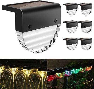 Lampes solaires de terrasse paquet de 6 lampes led clôture solaire étanche d'extérieur pour patio. DIAYTAR COTE D'IVOIRE  : la référence en matière d'achats discount en ligne ! Découvrez notre large sélection de produits à des prix imbattables, de la maison à l'électroménager, en passant par l'informatique et la mode. Grâce à nos offres exclusives, faites-vous plaisir sans vous ruiner et profitez d'une qualité inégalée !