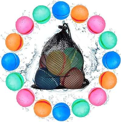 16 pièces ballons d'eau réutilisables boule d'éclaboussure en silicone sans latex avec sac. Économisez sur tous vos achats avec DIAYTAR COTE D'IVOIRE, la boutique en ligne où vous trouverez des produits discount de qualité supérieure. Explorez notre large gamme de produits, allant de la maison à l'électroménager, de l'informatique à la mode et aux gadgets, et faites des affaires incroyables. Profitez de nos offres promotionnelles exclusives et commandez dès maintenant pour une expérience d'achat en ligne à prix réduit.