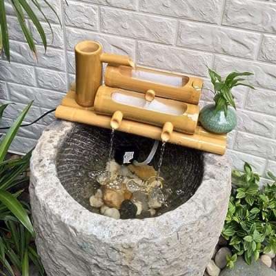 Fontaine de jardin japonaise fontaine en bambou extérieure pour japonais sculptures faites à la main. Découvrez DIAYTAR COTE D'IVOIRE, la boutique en ligne incontournable pour les chasseurs de rabais. Trouvez tout ce dont vous avez besoin, des articles pour la maison à l'électroménager, en passant par l'informatique et la mode, à des prix discount incroyables. Économisez tout en vous offrant ce dont vous avez besoin chez DIAYTAR COTE D'IVOIRE !