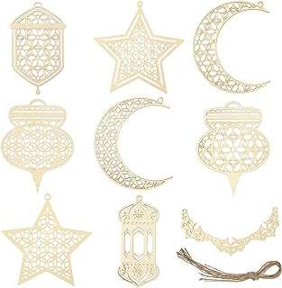 9 pièces décorations suspendues en bois creux ramadan kareem lune étoiles. DIAYTAR COTE D'IVOIRE  - La meilleure adresse pour des prix imbattables sur une vaste sélection de produits. Que vous recherchiez des articles pour votre maison, votre informatique ou votre garde-robe, nous avons tout ce qu'il vous faut à prix discount. Explorez notre site dès maintenant et profitez des meilleures affaires en ligne!