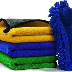 Chiffon de nettoyage de voiture en microfibre showway avec éponge de lavage multicolore. Faites des économies sur tous vos achats chez DIAYTAR COTE D'IVOIRE . Notre boutique en ligne vous propose un large choix de produits discount, allant des indispensables pour la maison aux articles high-tech et aux accessoires de mode. Ne manquez pas nos offres exceptionnelles pour acheter intelligemment et à petits prix !