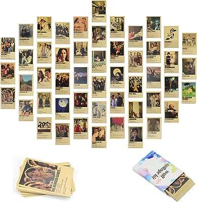 Ensemble de 50 autocollants muraux affiches d'art classiques décoration de chambre 4x6 pouces pour adolescents. Vous cherchez à faire des économies sans sacrifier la qualité ? Faites confiance à DIAYTAR COTE D'IVOIRE, votre boutique en ligne où vous trouverez une large sélection d'articles discount pour tous les goûts. Profitez de nos prix compétitifs sur des produits allant de la maison à l'électroménager, en passant par l'informatique et la mode.