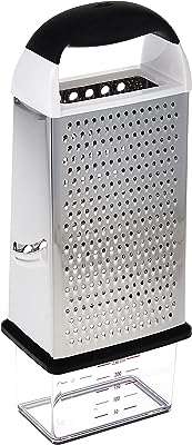 Râpe à boîte oxo good grips 4 en 1 en acier. DIAYTAR COTE D'IVOIRE  est la solution idéale pour les amateurs de bonnes affaires. Notre boutique en ligne propose une gamme complète de produits discount, allant des articles pour la maison à l'informatique, en passant par l'électroménager et la mode. Faites des économies sur vos achats tout en bénéficiant de produits de qualité chez DIAYTAR COTE D'IVOIRE .