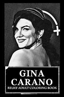 Livre de coloriage pour adultes en relief de gina carano : sympa avec plus