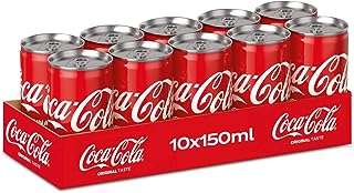 Canettes de boisson gazeuse coca cola original 150 ml paquet de 10 pièces. Découvrez DIAYTAR COTE D'IVOIRE, votre source incontournable de bons plans discount en ligne. Trouvez tout ce dont vous avez besoin, des produits de maison essentiels aux gadgets high-tech, le tout à des prix imbattables. Faites des économies tout en vous offrant de la qualité grâce à notre sélection variée et attrayante.