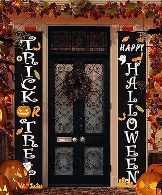 Bannière de décorations d'halloween pour intérieur et extérieur bannière happy halloween. Faites des économies considérables sur tous vos achats en ligne avec DIAYTAR COTE D'IVOIRE . Notre boutique en ligne vous propose une variété de produits discount, allant des équipements informatiques aux vêtements tendance, en passant par les accessoires pour la maison et les appareils ménagers.