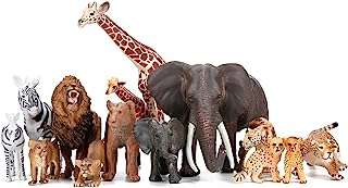 Jouets d'animaux du zoo de safari 14 pièces figurines réalistes la jungle. À la recherche de bonnes affaires ? DIAYTAR COTE D'IVOIRE  est là pour vous aider ! Découvrez notre boutique en ligne remplie de produits discount, des dernières tendances en mode aux gadgets les plus recherchés. Ne manquez pas nos prix imbattables !