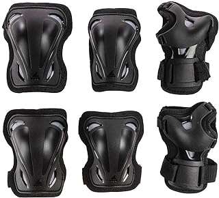 Rollerblade 3pcs équipement de protection genouillères protège poignets ski nautique multisports unisexe. Ne cherchez plus, DIAYTAR COTE D'IVOIRE  est la boutique en ligne qu'il vous faut pour trouver tout ce dont vous avez besoin à petit prix ! Du petit électroménager aux articles de mode tendance en passant par les dernières technologies, explorez notre vaste catalogue et réalisez de véritables bonnes affaires !