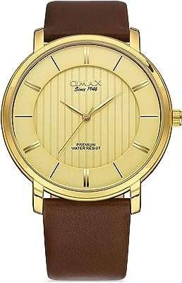 Montre analogique classique à cadran rond doré avec bracelet en cuir pu pour homme. Ne dépensez pas plus que nécessaire, et optez pour DIAYTAR COTE D'IVOIRE  ! Notre boutique en ligne spécialisée dans les produits discount propose une large gamme d'articles pour la maison, l'électroménager, l'informatique, la mode et les gadgets, tous offerts à des prix défiant toute concurrence. Profitez de cette opportunité pour économiser tout en vous offrant ce dont vous avez besoin.