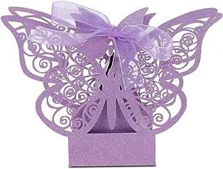 100 pièces boîtes à dragées de mariage | boîtes papillon avec ruban. DIAYTAR COTE D'IVOIRE, votre destination en ligne pour des produits de maison à prix réduits. Découvrez notre vaste collection d'articles pour la cuisine, la décoration, le rangement et bien plus encore. Avec nous, équiper votre maison devient simple et économique.