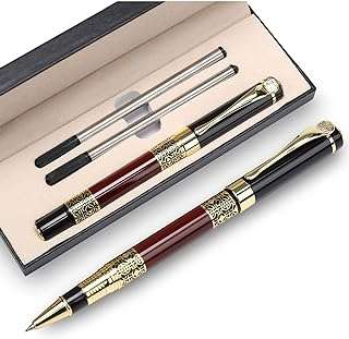 Stylo à bille crimsinos avec bords chromés de qualité supérieure stylo. Faites des économies sans compromettre la qualité grâce à DIAYTAR COTE D'IVOIRE . Notre large éventail de produits discount, allant des articles de maison à l'électroménager, de l'informatique à la mode, et même aux gadgets dernier cri, saura vous satisfaire, tout en vous offrant le meilleur rapport qualité-prix.