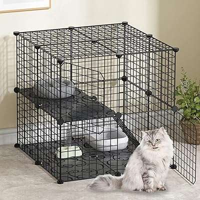Parc pour chat et cage pour animaux de compagnie pour chatons et chiots is_best_seller. DIAYTAR COTE D'IVOIRE  - votre destination en ligne pour des achats discount sans compromis sur la qualité. Parcourez notre assortiment diversifié de produits, allant des équipements informatiques conviviaux aux articles de mode tendance en passant par les indispensables de la maison, et faites des économies sur tous vos besoins.