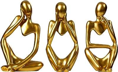 Figurine de penseur en or sculpture abstraite décoration d'intérieur figurines. Exprimez votre style sans vous ruiner en explorant notre collection de mode à prix discount sur DIAYTAR COTE D'IVOIRE . Que vous recherchiez des vêtements, des chaussures ou des accessoires tendance, notre boutique en ligne propose des articles de qualité à des prix défiant toute concurrence.