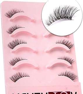 Faux cils naturels demi cils courts vaporeux bande transparente 1 2 paquet œil de chat. Achetez malin sur DIAYTAR COTE D'IVOIRE  ! Notre boutique en ligne généraliste propose une large gamme de produits discount allant des articles pour la maison, à la mode en passant par l'électroménager et l'informatique. Profitez de nos offres imbattables et faites des économies dès aujourd'hui !