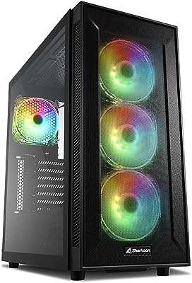 Boîtier sharkun tg6mrgb atx refroidissement actif éclairage d'ambiance refroidissement adaptatif. Get more bang for your buck at DIAYTAR COTE D'IVOIRE, the leading online store for discounted products. With a diverse range of items, including household essentials, electronics, fashionable clothing, and trendy gadgets, our store guarantees remarkable savings without compromising on quality or style. Shop smart and save big with us today.