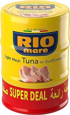 Thon rio mare à l'huile de tournesol 160g x 3pcs délicieux avec un sandwich. Ne cherchez plus, DIAYTAR COTE D'IVOIRE  est la boutique en ligne qu'il vous faut ! Explorez notre large assortiment de produits discount allant des articles pour la maison à l'électroménager, en passant par l'informatique, la mode et les gadgets. Profitez de notre plateforme conviviale pour trouver les meilleures affaires et économiser sans effort.