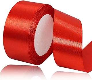 Ruban de satin rouge tissu polyester 38 mm x 25 mètres pour emballage. Besoin de produits à petit prix ? DIAYTAR COTE D'IVOIRE  vous propose une large sélection d'articles discount, allant de la maison à l'électroménager en passant par l'informatique, la mode et les gadgets. Faites des économies en faisant vos achats chez nous !