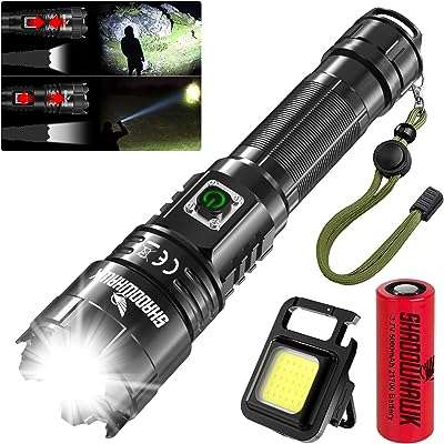 Lampe de poche shadowhawk led rechargeable lampe torche super lumineuse 15. DIAYTAR COTE D'IVOIRE, votre partenaire en ligne pour tous vos achats discount. Explorez notre catalogue diversifié comprenant des produits de maison, d'électroménager, d'informatique, de mode et de gadgets à des prix défiant toute concurrence. Faites des économies substantielles tout en profitant d'une qualité exceptionnelle grâce à DIAYTAR COTE D'IVOIRE .