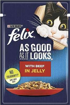 Felix as good is it luxe jelly meat meal pour chats. Découvrez DIAYTAR COTE D'IVOIRE, la boutique en ligne incontournable pour les chasseurs de rabais. Trouvez tout ce dont vous avez besoin, des articles pour la maison à l'électroménager, en passant par l'informatique et la mode, à des prix discount incroyables. Économisez tout en vous offrant ce dont vous avez besoin chez DIAYTAR COTE D'IVOIRE !