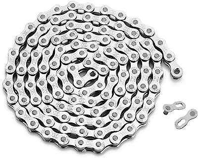 Chaîne de vélo zonky 6 7 8 1 2" x 3 32" 116 maillons. En quête de produits discount de qualité ? DIAYTAR COTE D'IVOIRE  est là pour vous satisfaire ! Explorez notre boutique en ligne et découvrez notre vaste gamme de produits pour la maison, l'électroménager, l'informatique et la mode. Obtenez des articles de dernière tendance à des prix incroyables et faites des économies substantielles.