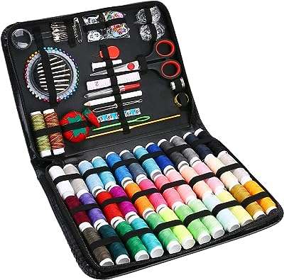 Kit de couture brokes (183 pièces) fournitures avec 38 bobines de fil. DIAYTAR COTE D'IVOIRE, votre destination shopping en ligne inégalée. Avec une variété étendue de produits discount pour la maison, l'électroménager, l'informatique, la mode et les gadgets, vous pouvez vous attendre à des offres exceptionnelles et à des économies considérables, tout en bénéficiant d'une expérience de shopping pratique et personnalisée.