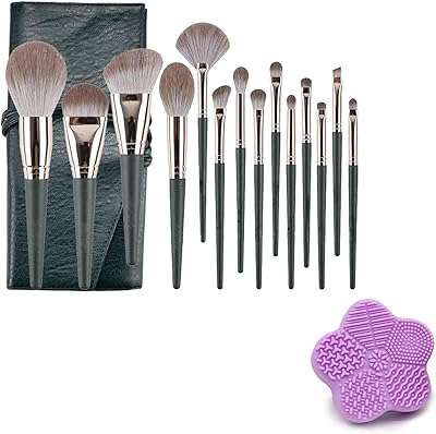 Ensemble de 14 pinceaux de maquillage avec sac de rangement et brosse de nettoyage en forme. Maximisez votre budget chez DIAYTAR COTE D'IVOIRE, votre destination en ligne pour des affaires imbattables. Nous vous offrons une gamme complète de produits discount, allant des articles de la maison à l'électroménager, de l'informatique à la mode. Faites des économies sans compromettre la qualité avec DIAYTAR COTE D'IVOIRE !