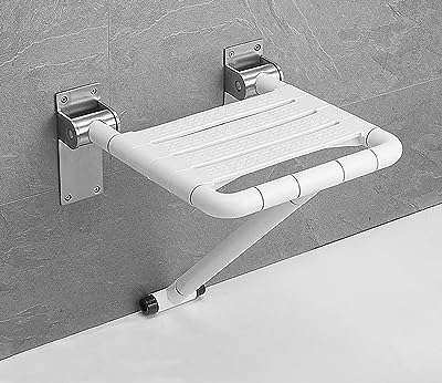 Siège de douche pliant chaise de bain murale en acier inoxydable sans barrière sécurité pour personnes. DIAYTAR COTE D'IVOIRE, votre destination en ligne pour des achats malins à petits prix ! Parcourez notre vaste catalogue qui regorge de produits discount, des essentiels de la maison aux appareils électroménagers, en passant par les dernières tendances de la mode et les gadgets high-tech.