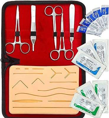 Ensemble de formation en suture chirurgicale grand coussin silicone réutilisable pour tout. DIAYTAR COTE D'IVOIRE, votre destination en ligne pour tous les produits discount dont vous avez besoin. Explorez notre large gamme de produits, allant des gadgets de dernière génération aux vêtements à la mode, en passant par les équipements informatiques et bien plus encore, le tout à des prix imbattables.