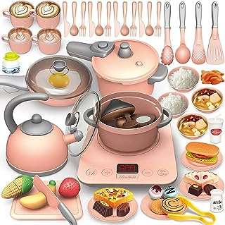Antol 54 pièces jouet de cuisine pour enfants jeu de simulation accessoires de cuisine ensemble avec cuisinière. La boutique en ligne DIAYTAR COTE D'IVOIRE  propose une large gamme de produits discount pour répondre à tous vos besoins. Obtenez les dernières innovations technologiques, les indispensables pour votre maison et une sélection de vêtements à la mode, le tout à des prix avantageux. Parcourez notre catalogue et profitez de réductions exceptionnelles !