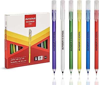Stylo à bille matador high school pointe fine (06 mm) encre. DIAYTAR COTE D'IVOIRE  : votre destination shopping discount ! Découvrez notre boutique en ligne généraliste qui vous offre une multitude de produits à prix cassés, allant de l'électroménager à l'informatique en passant par la mode et les gadgets. Faites le choix du meilleur rapport qualité-prix et trouvez tout ce dont vous avez besoin en visitant notre site dès maintenant !