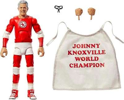 Figurines d'action wwe | figurine johnny knoxville elite avec accessoires cadeaux. DIAYTAR COTE D'IVOIRE  is your go-to online store for incredible discounts on a wide array of products. From practical home appliances to high-performance electronics, stylish fashion finds, and innovative gadgets, our store offers unbeatable deals that ensure your shopping experience is both affordable and enjoyable.