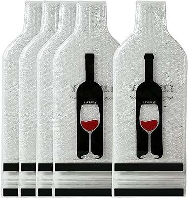 Paquet de 5 sacs à vin réutilisables housse de protection de bouteille voyage pour avion. DIAYTAR COTE D'IVOIRE, le choix intelligent pour des acheteurs avisés. Parcourez notre vaste collection de produits à prix réduits, allant des articles ménagers aux gadgets futuristes, pour des achats malins en un clic.