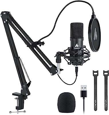 Maono microphone usb 192khz 24 bits plug and play pour pc kit de microphone. Ne payez pas plus cher ! DIAYTAR COTE D'IVOIRE  vous offre des produits discount de qualité supérieure à des prix abordables. Découvrez notre large sélection d'articles pour la maison, l'électroménager, l'informatique, la mode et les gadgets les plus recherchés. Visitez notre site dès maintenant et bénéficiez de nos offres exclusives pour économiser sur tous vos achats.