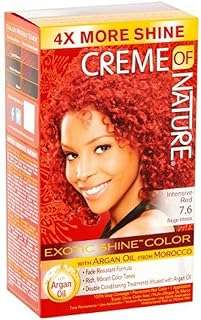 Teinture capillaire creme of nature exotic shine à l'huile d'argan rouge. Vous voulez dépenser moins tout en obtenant plus ? DIAYTAR COTE D'IVOIRE  est là pour vous ! Profitez de nos offres exceptionnelles sur une large gamme de produits, allant des articles ménagers à l'électroménager, en passant par les gadgets et la mode. Faites des économies sans compromettre la qualité.