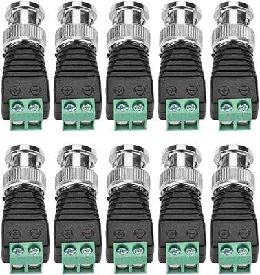 10pcs terminal adaptateur de câble coaxial mâle bnc vert pour ballon. Recherchez-vous des produits de qualité sans vous ruiner ? DIAYTAR COTE D'IVOIRE  est là pour vous ! Notre boutique en ligne propose une large gamme de produits discount, de la maison à l'électroménager en passant par l'informatique, la mode et les gadgets. Faites des économies avec nous !