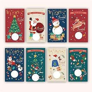 120 pièces de cartes à gratter de noël gratter certificat cadeau vierge avec autocollants. DIAYTAR COTE D'IVOIRE  - L'adresse incontournable des chasseurs de bonnes affaires en ligne. Découvrez notre large gamme de produits à prix discount, allant des gadgets innovants aux appareils électroménagers dernier cri. Faites des économies sans sacrifier vos envies !