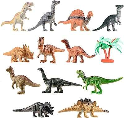 Mini jouets de dinosaures pour enfants ensemble de 12 mini originaux. DIAYTAR COTE D'IVOIRE  est votre allié pour des achats discount de qualité. Explorez notre boutique en ligne et découvrez notre gamme complète de produits pour la maison, l'électroménager, l'informatique, la mode et les gadgets, le tout à des prix avantageux qui ne sacrifient pas la qualité.
