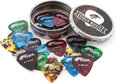 Médiators de guitare en celluloïd tiger 25 médiators de différents calibres fin moyen lourd et extra. DIAYTAR COTE D'IVOIRE, votre destination en ligne pour des achats malins : explorez nos catégories variées telles que la maison, l'électroménager, l'informatique et la mode, et découvrez des produits discount à prix défiant toute concurrence. Faîtes-vous plaisir sans vous ruiner avec DIAYTAR COTE D'IVOIRE !
